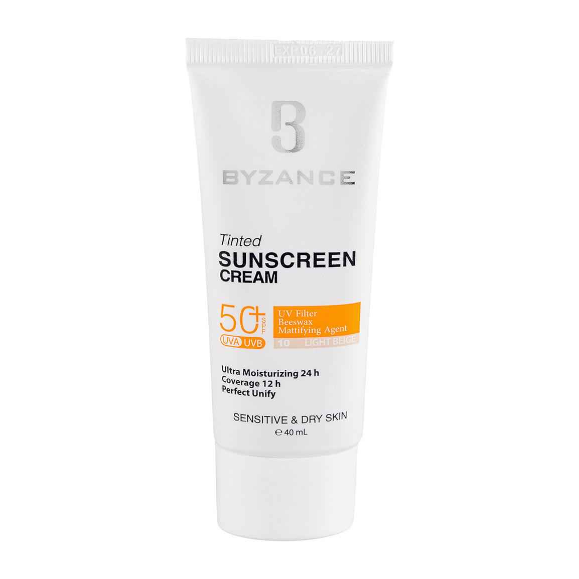کرم ضد آفتاب رنگی شماره 30 با SPF50 مناسب پوست های حساس و خشک حجم 40 میلی لیتر