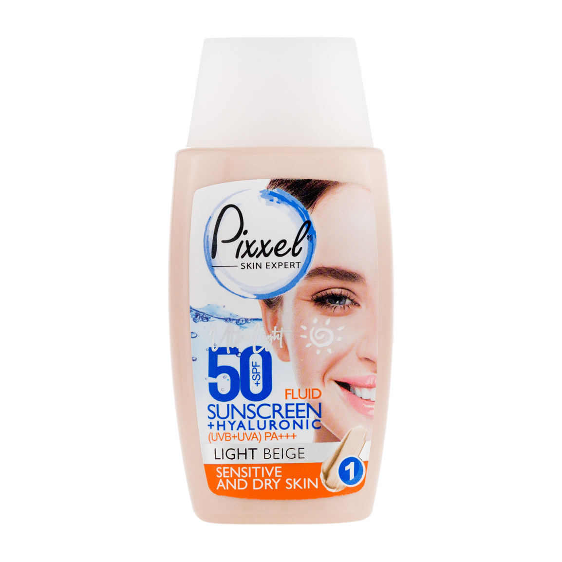 کرم ضد آفتاب رنگی  بژ روشن مناسب پوست های خشک، نرمال و حساس Spf50 حجم 50 میل