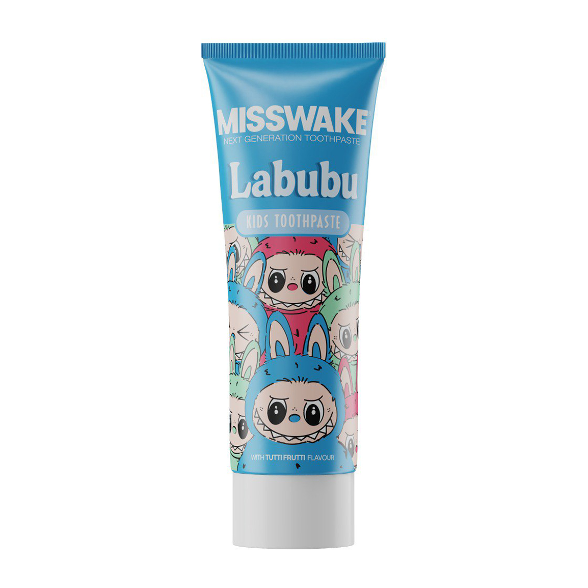 خمیردندان کودک مدل لبوبو پسرانه حجم 50 میلی لیتر Misswake labubu For Kids Toothpaste 50 ml
