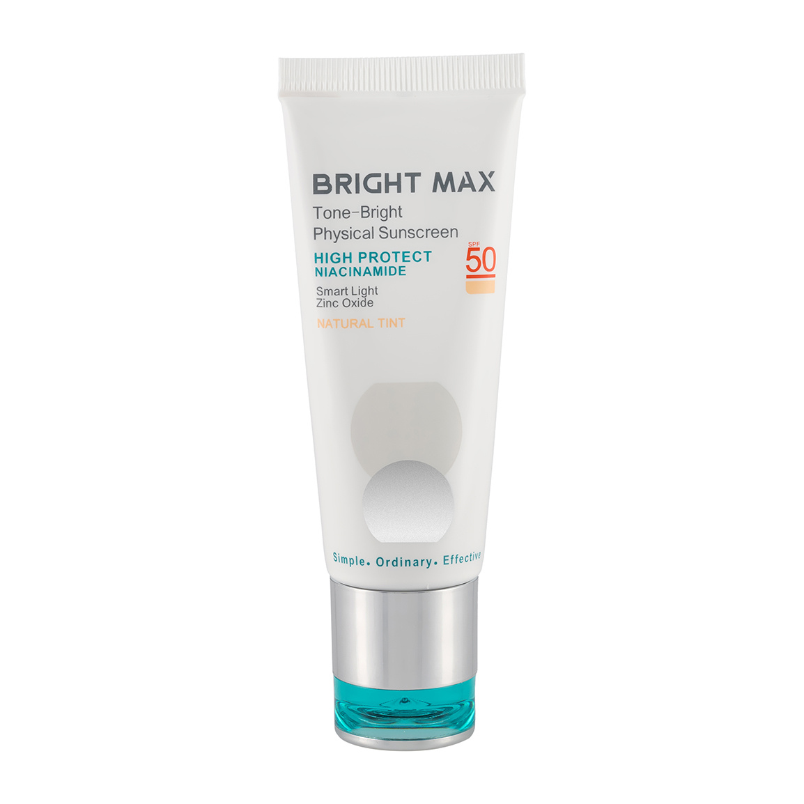 ضدآفتاب  فیزیکال رنگی مدل Tone Bright با SPF 50 حجم 40 میلی لیتر