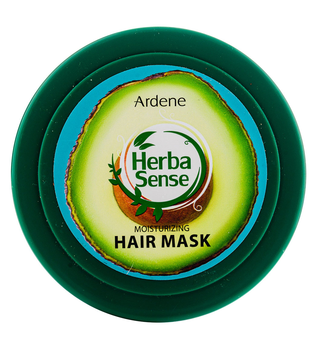 ماسک مو هرباسنس حاوی ژل آلوئه ورا و روغن آووکادو مناسب موهای خشک و دارای موخوره 250گرم