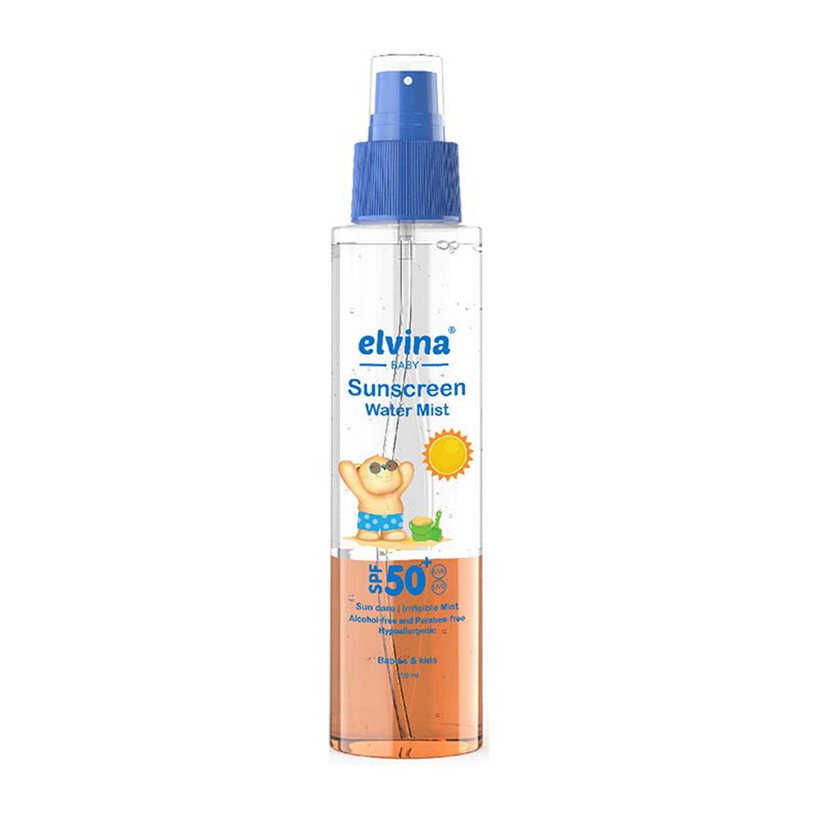 اسپری ضد آفتاب کودک با SPF50 حجم 150 میلی لیتر