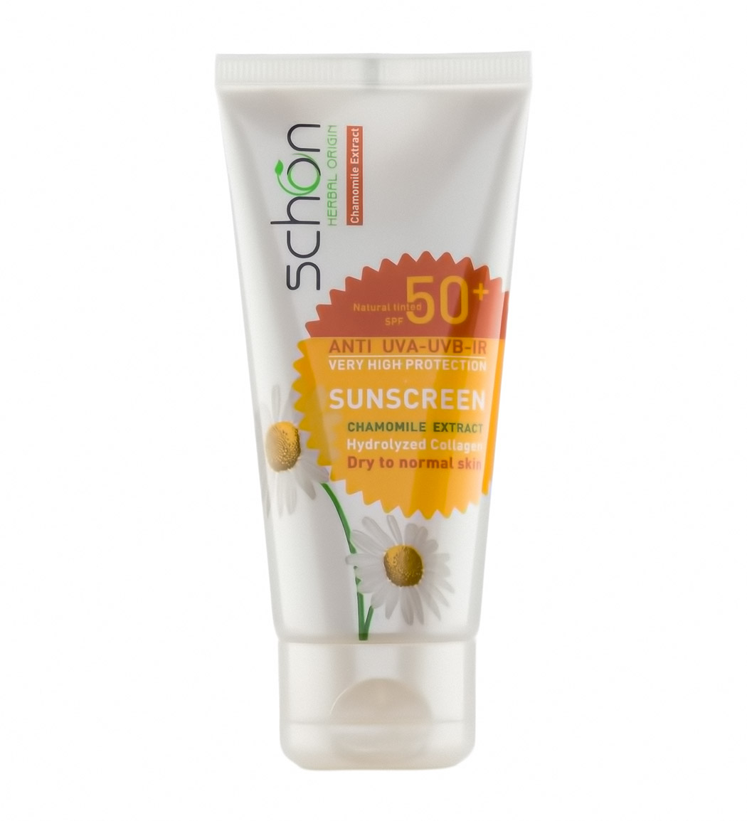 ضد آفتاب رنگی بژSPF50 مناسب پوست خشک و نرمال شون   50میل